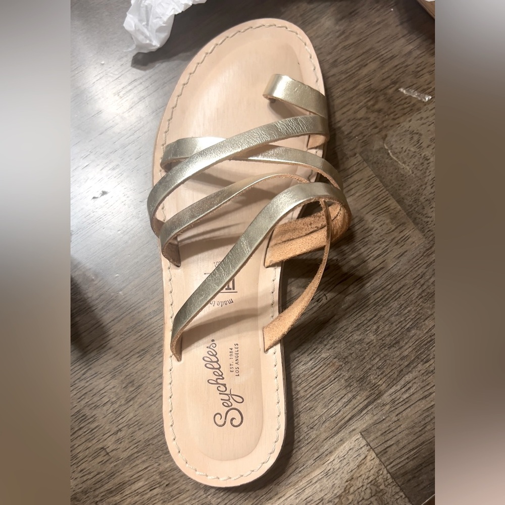 Seychelles Women's Flat Sandal Size 6